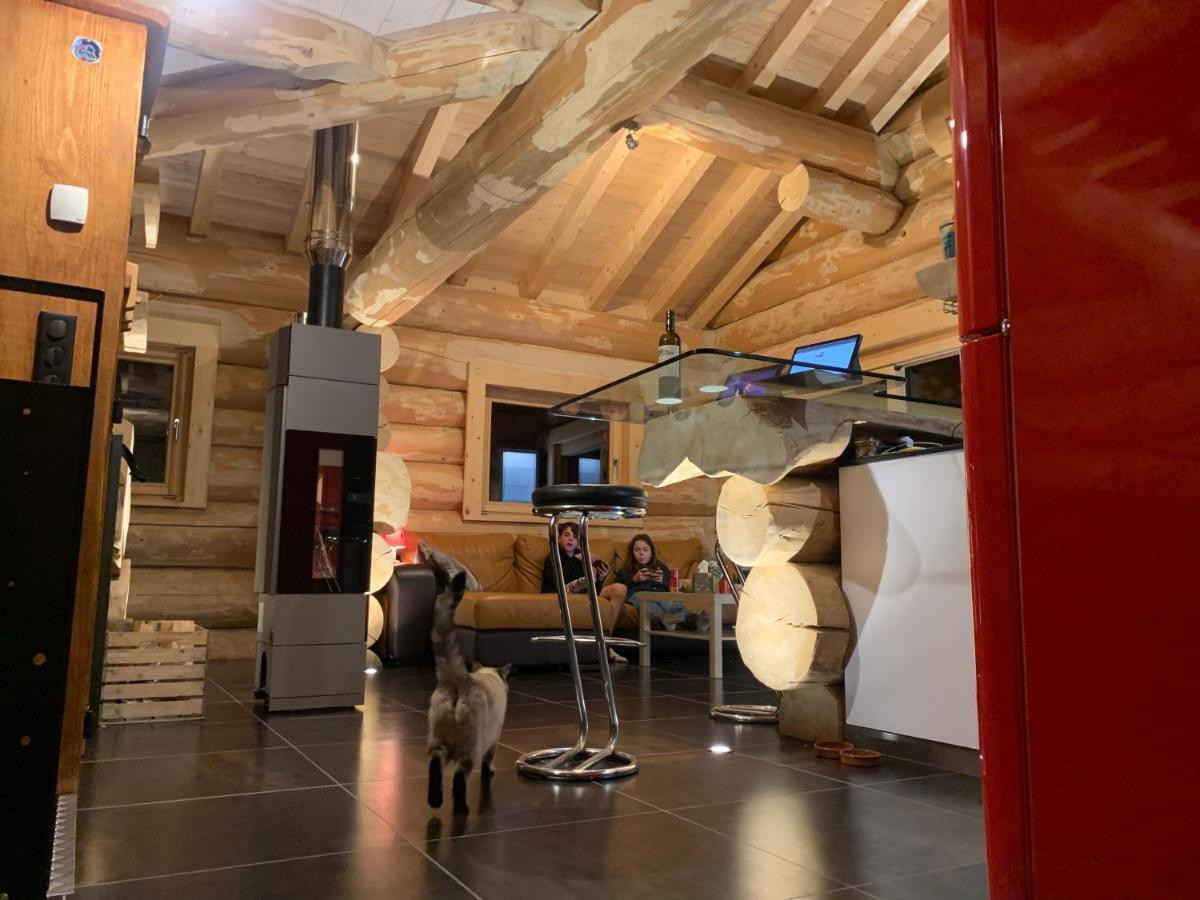 Chalet Anzac Chalet 5 Etoiles En Rondins Tout Neuf Unique Dans Les Aravis Les Villards-sur-Thônes Eksteriør billede