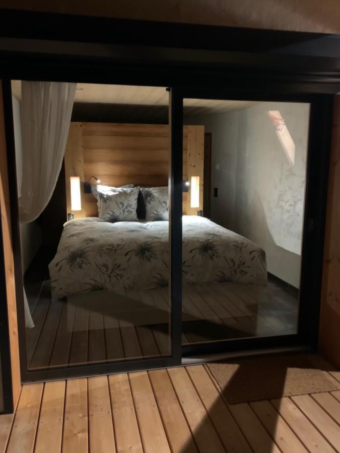 Chalet Anzac Chalet 5 Etoiles En Rondins Tout Neuf Unique Dans Les Aravis Les Villards-sur-Thônes Eksteriør billede