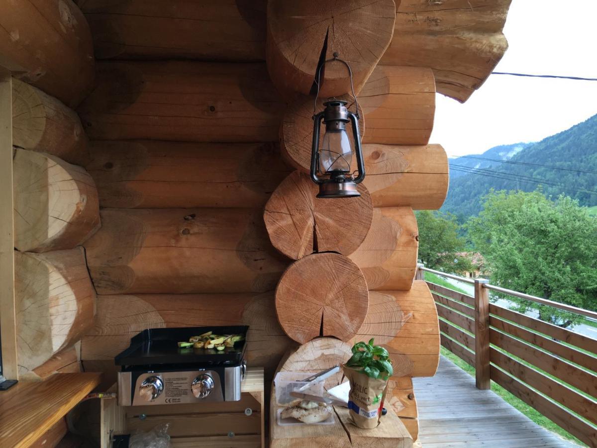 Chalet Anzac Chalet 5 Etoiles En Rondins Tout Neuf Unique Dans Les Aravis Les Villards-sur-Thônes Eksteriør billede