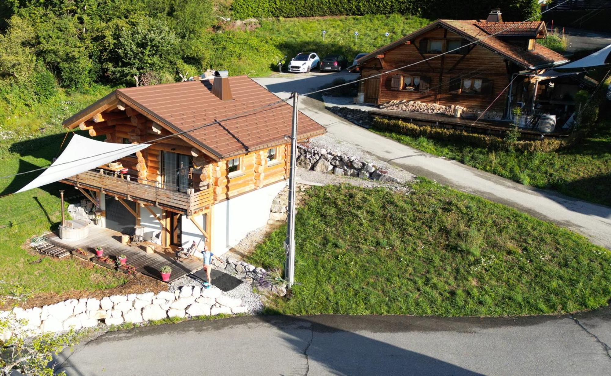 Chalet Anzac Chalet 5 Etoiles En Rondins Tout Neuf Unique Dans Les Aravis Les Villards-sur-Thônes Eksteriør billede