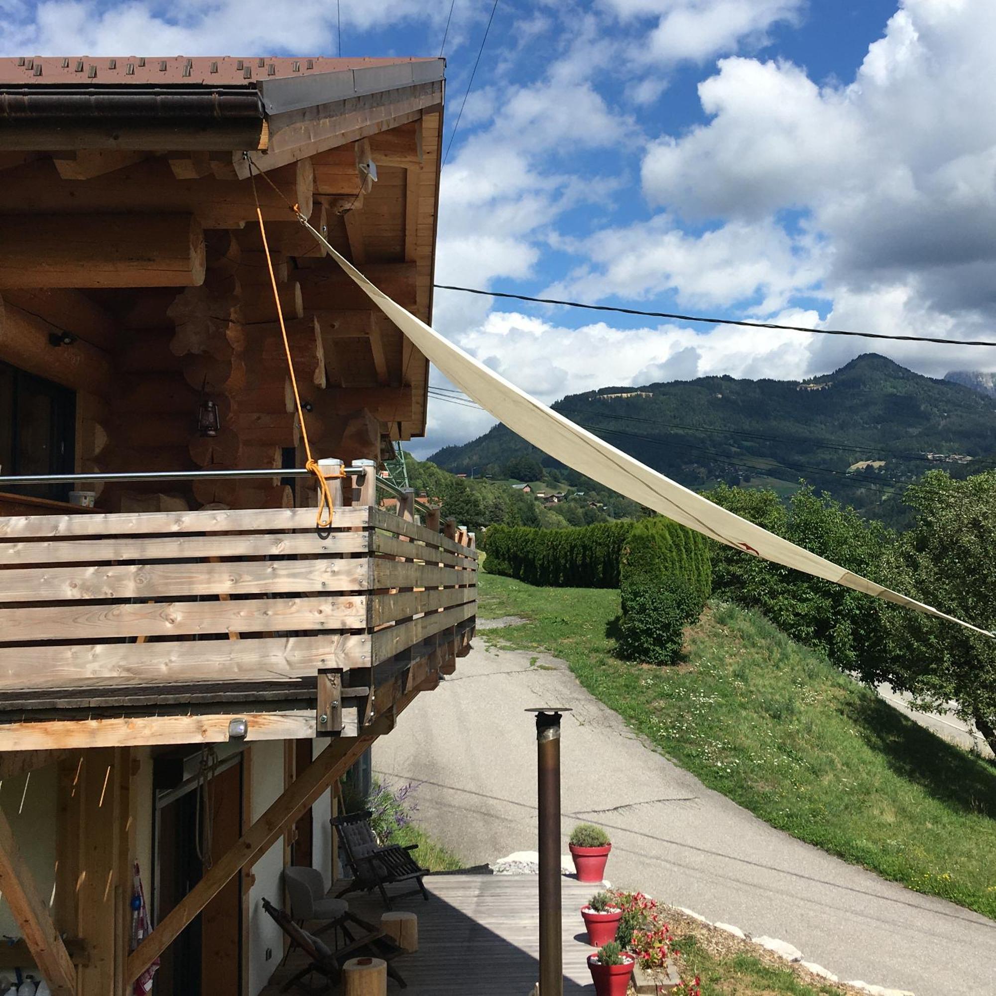 Chalet Anzac Chalet 5 Etoiles En Rondins Tout Neuf Unique Dans Les Aravis Les Villards-sur-Thônes Eksteriør billede